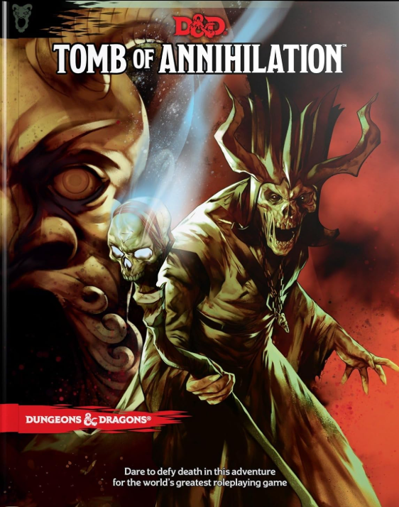 Wizards of the Coast D&D Tomb of Annihilation Hardcover Adventure