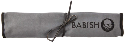 Babish German High-Carbon Steel Cutlery & Pairing Knives w/Kitchen Knives Roll