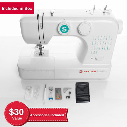 SINGER Sewing Machine SM024 With Accessory Kit - Great For Beginners